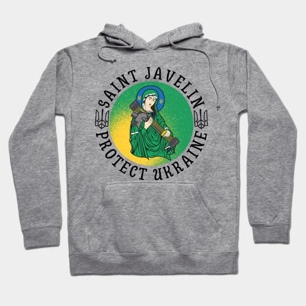 Saint Javelin Hoodie by Myartstor 